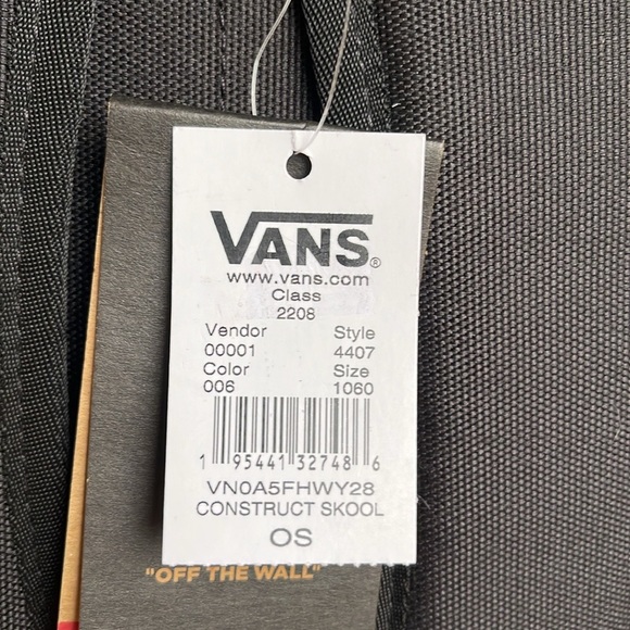 Vans Construct Skool Backpack 
NWT - Picture 10 of 16